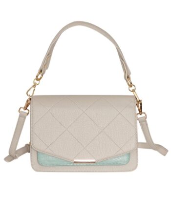 Noella Taske Blanca Multi Compartment Mint Lizard Grey