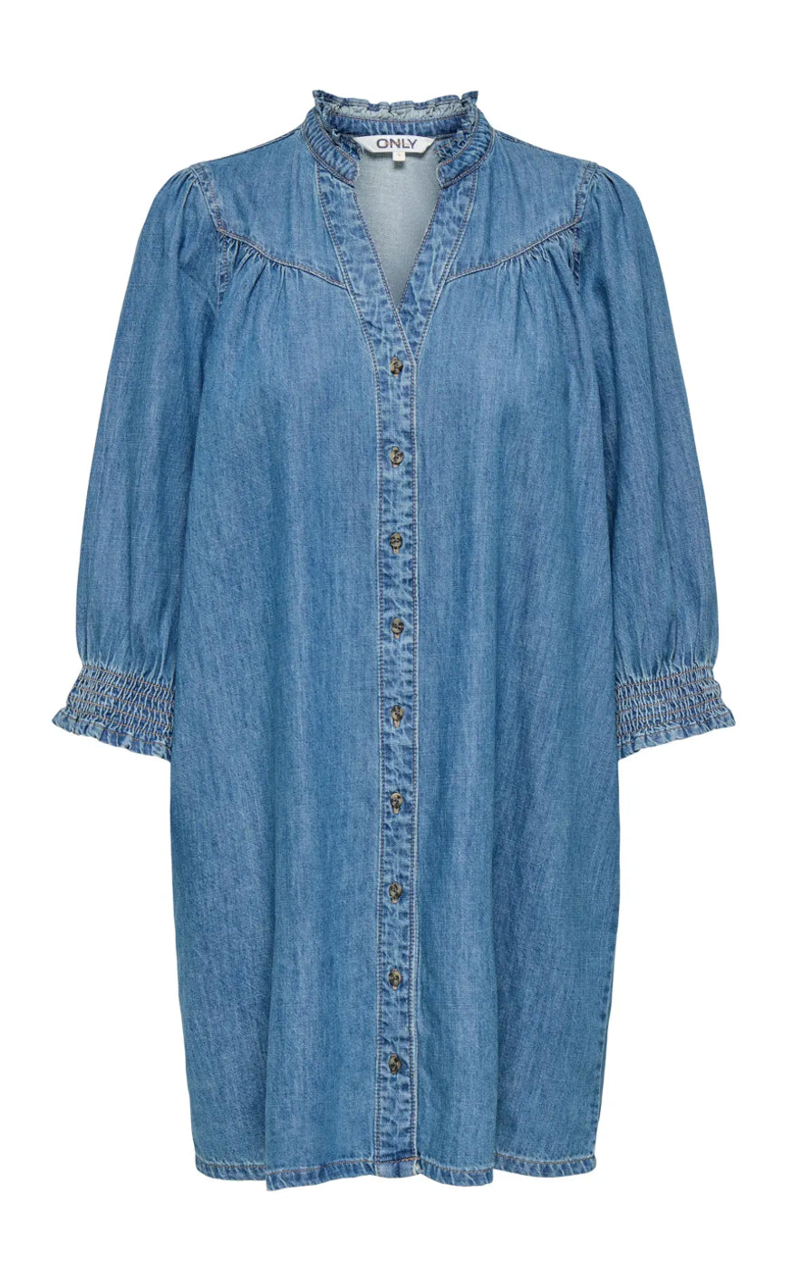 Only Kjole Raya Medium Blue Denim