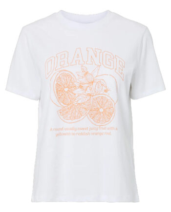 Pieces  -shirt Tille Bright White