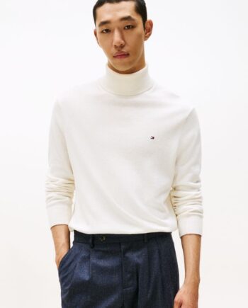 Pima Org Ctn Cashmere Roll Neck