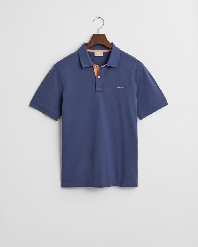 Reg Contrast Pique Ss Polo