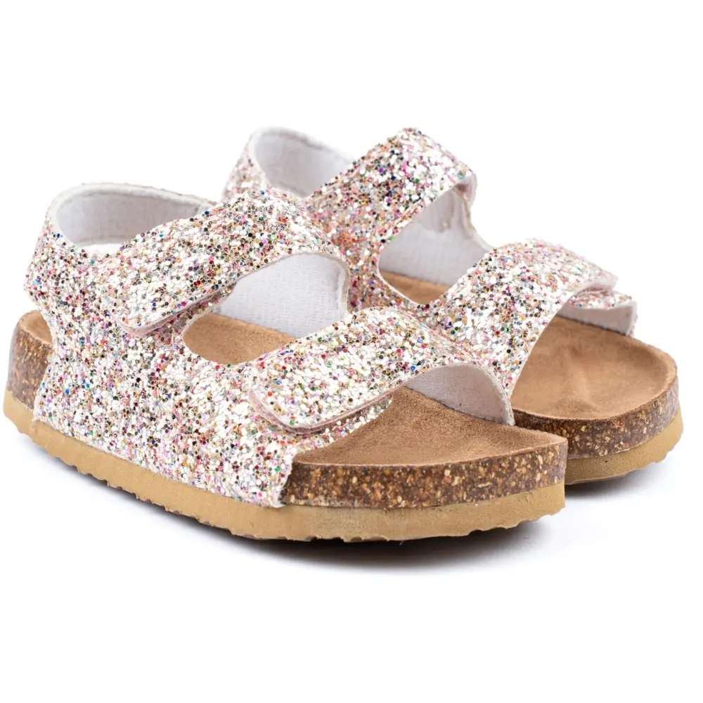 Sandal Glitter Champagneg 25
