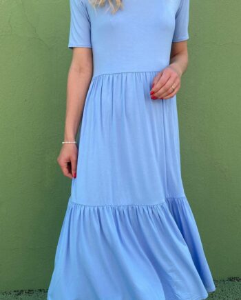 Say Ina Copenhagen Kjole Soffi Light Blue