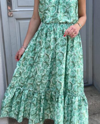 Say Ina Copenhagen Nederdel Hanna Green Roses