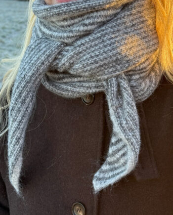 Say Ina Copenhagen Tørklæde Sophie Grey Striped