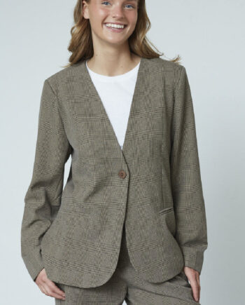 Sisters Point Blazer Viluna-bl Check