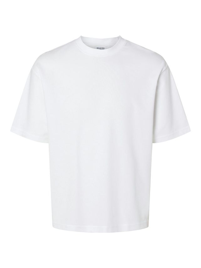 Slhlooseoscar Ss -neck Tee Noos