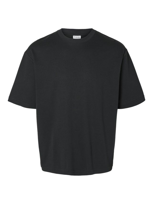Slhlooseoscar Ss -neck Tee Noos