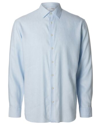 Slhreg-leo Light Shirt Ls Noos