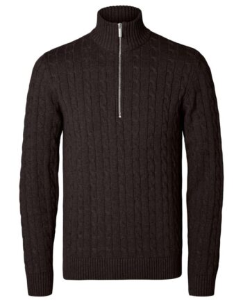 Slhryan Structure Half Zip