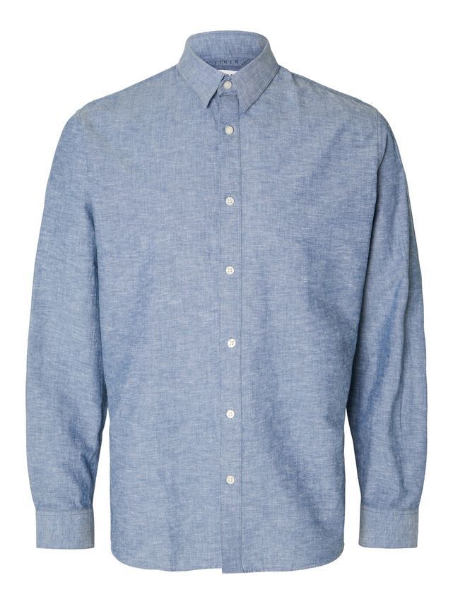 Slhslimnew-linen Shirt Ls No