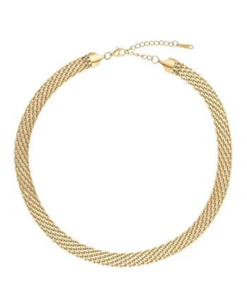 Smykkeli Copenhagen Halskæde Patricia Gold Colour