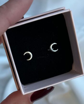 Smykkeli Copenhagen øreringe Montreal Moon Silver Colour