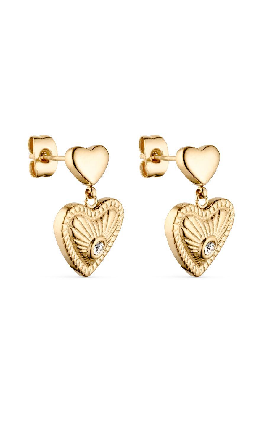 Smykkeli Copenhagen øreringe Sabrina Gold Colour