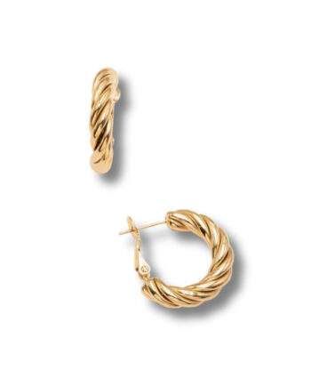 Smykkeli Copenhagen øreringe San Diego Gold Colour
