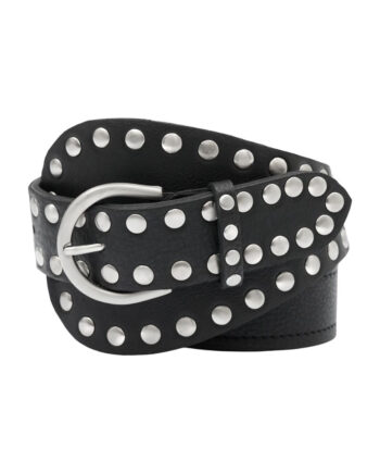 Tim   Simonsen Bælte Dunja Stud Black Silver
