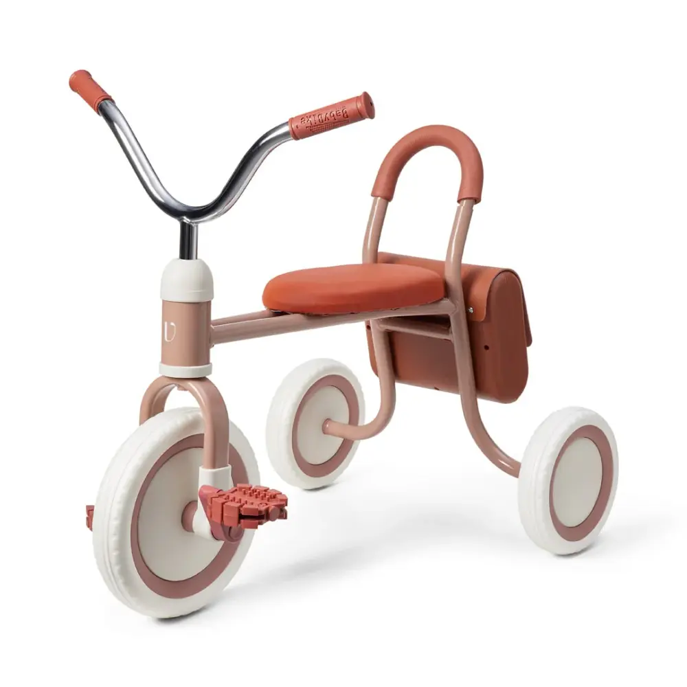 Trehjulet Cykel Retro Beige