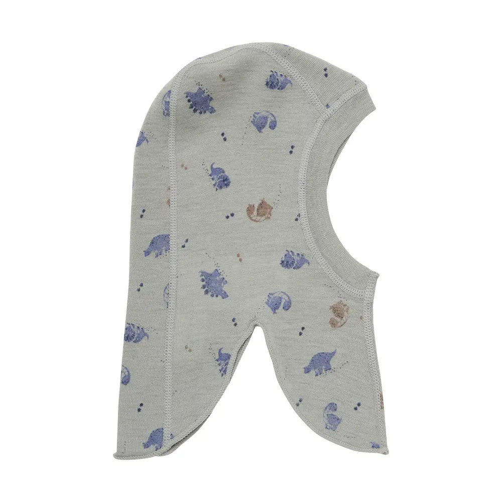Uld Balaclava Print Forest Fog 60