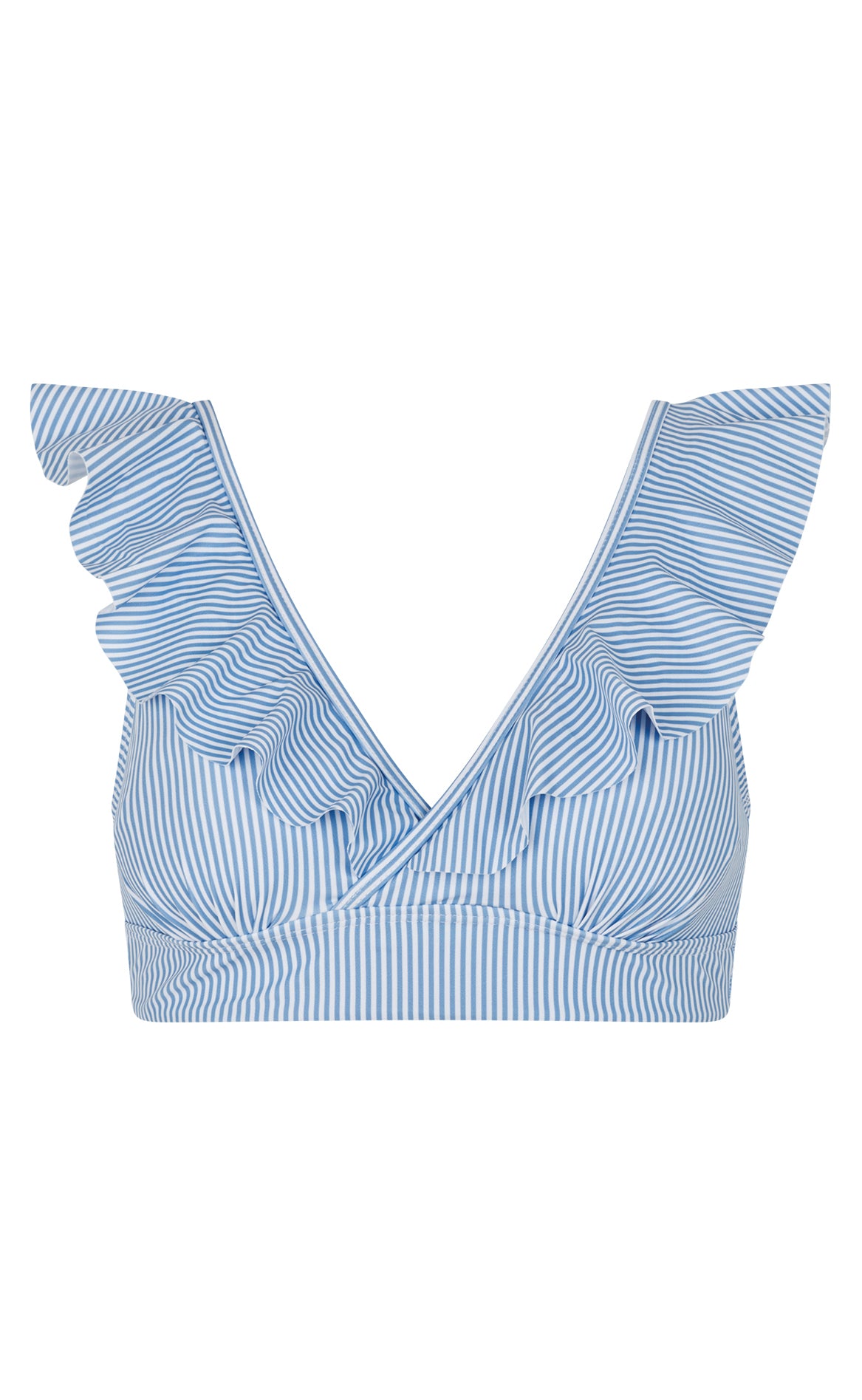 Unica Copenhagen Bikini Overdel Top Marianna Blue Stripes