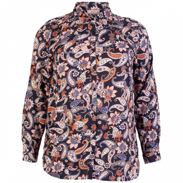 Zbyz Dame Skjorte Plus Size Print   46 48