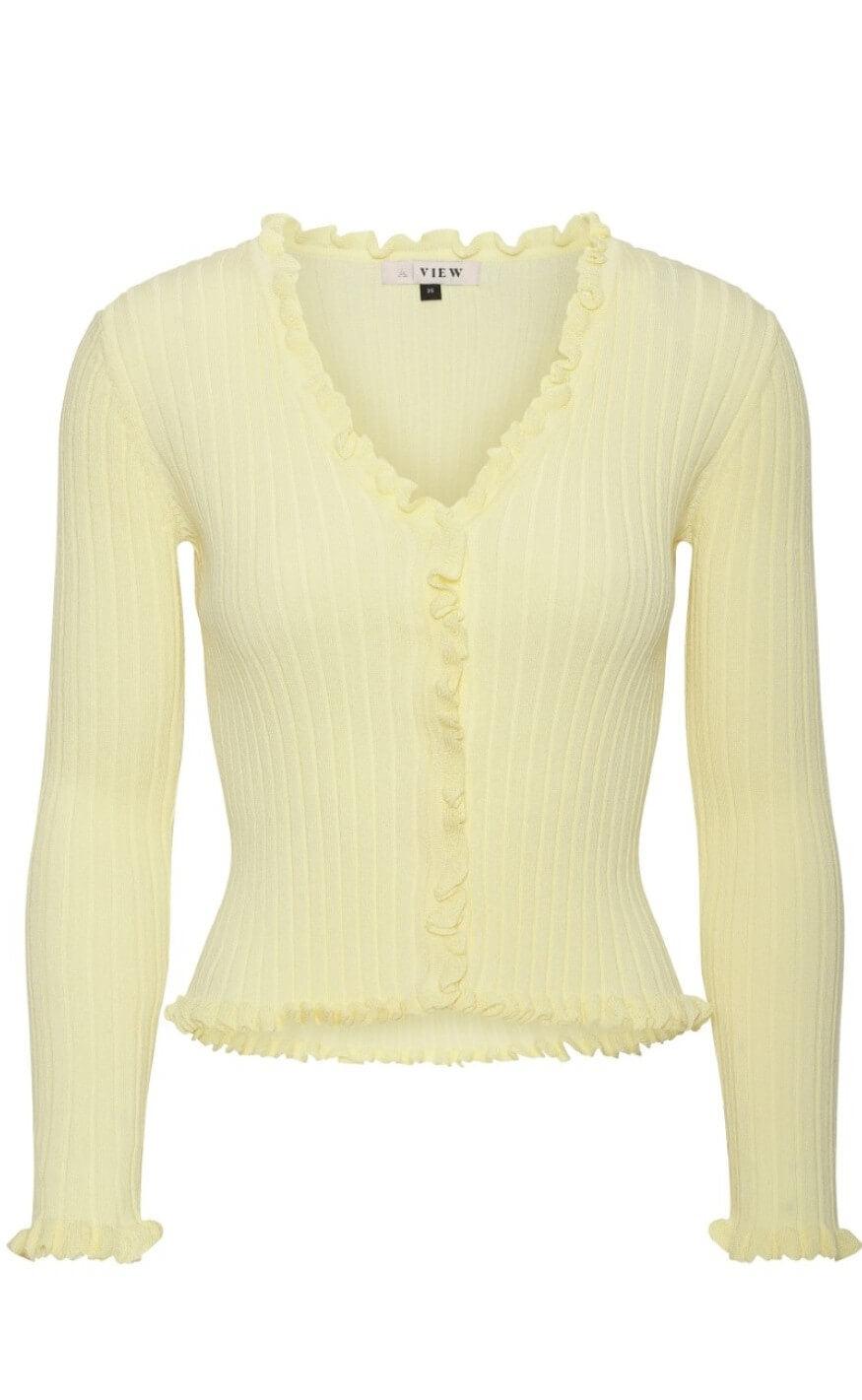 -view Cardigan Fabian Desert Sun