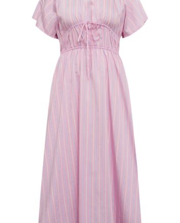 -view Kjole Vifina Pink Blue
