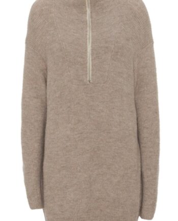 -view Pullover Pearl Warm Camel Khaki