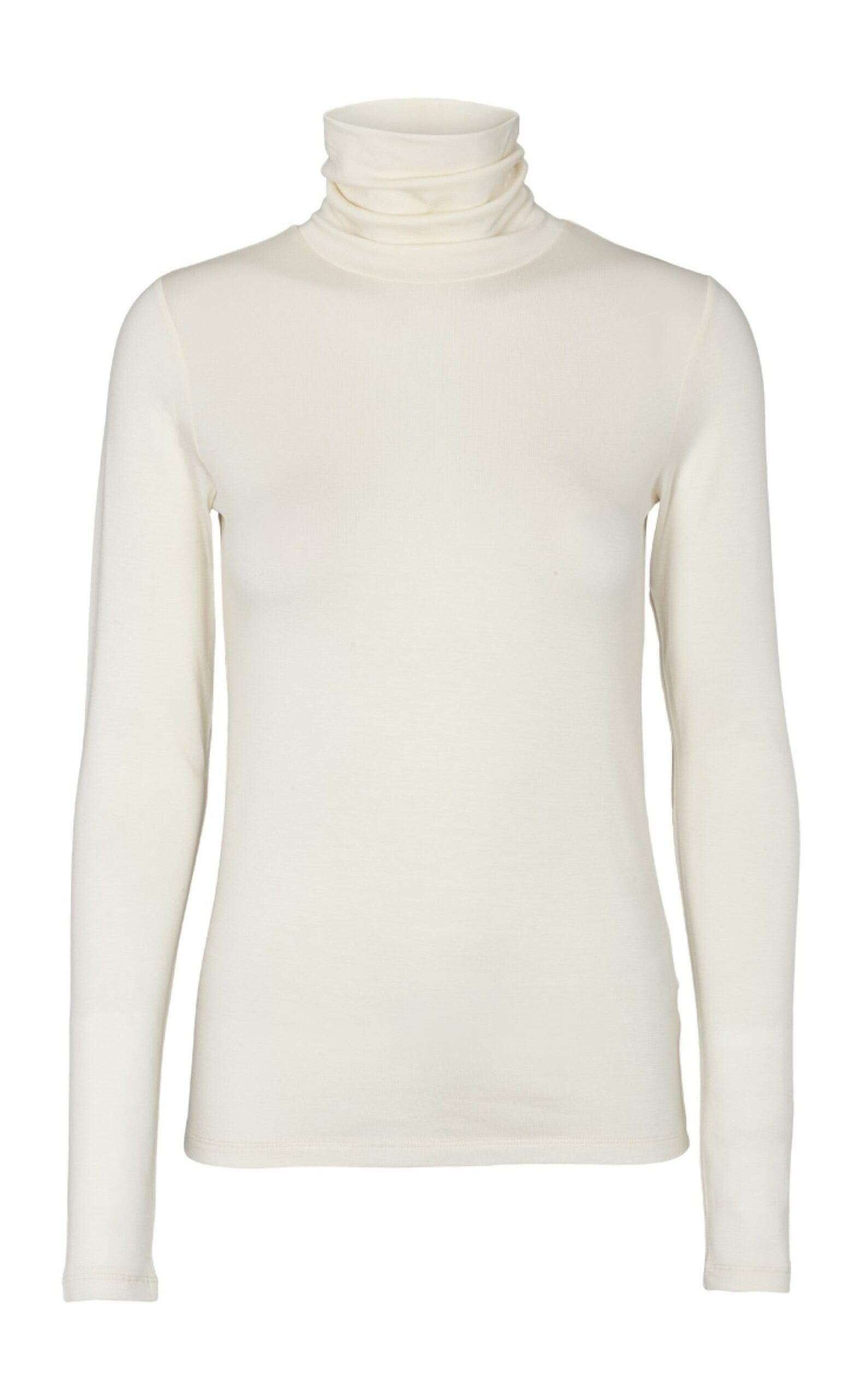 Basic Apparel Bluse Joline -neck Off White
