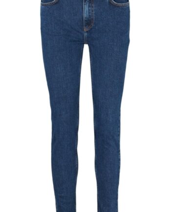 Basic Apparel Bukser Eve Mid Blue