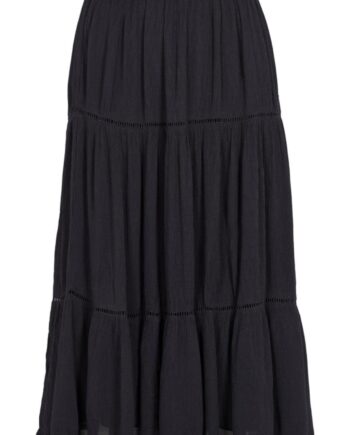 Basic Apparel Nederdel Azela Black