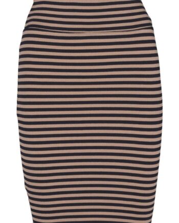 Basic Apparel Nederdel Ludmilla Black Amphora