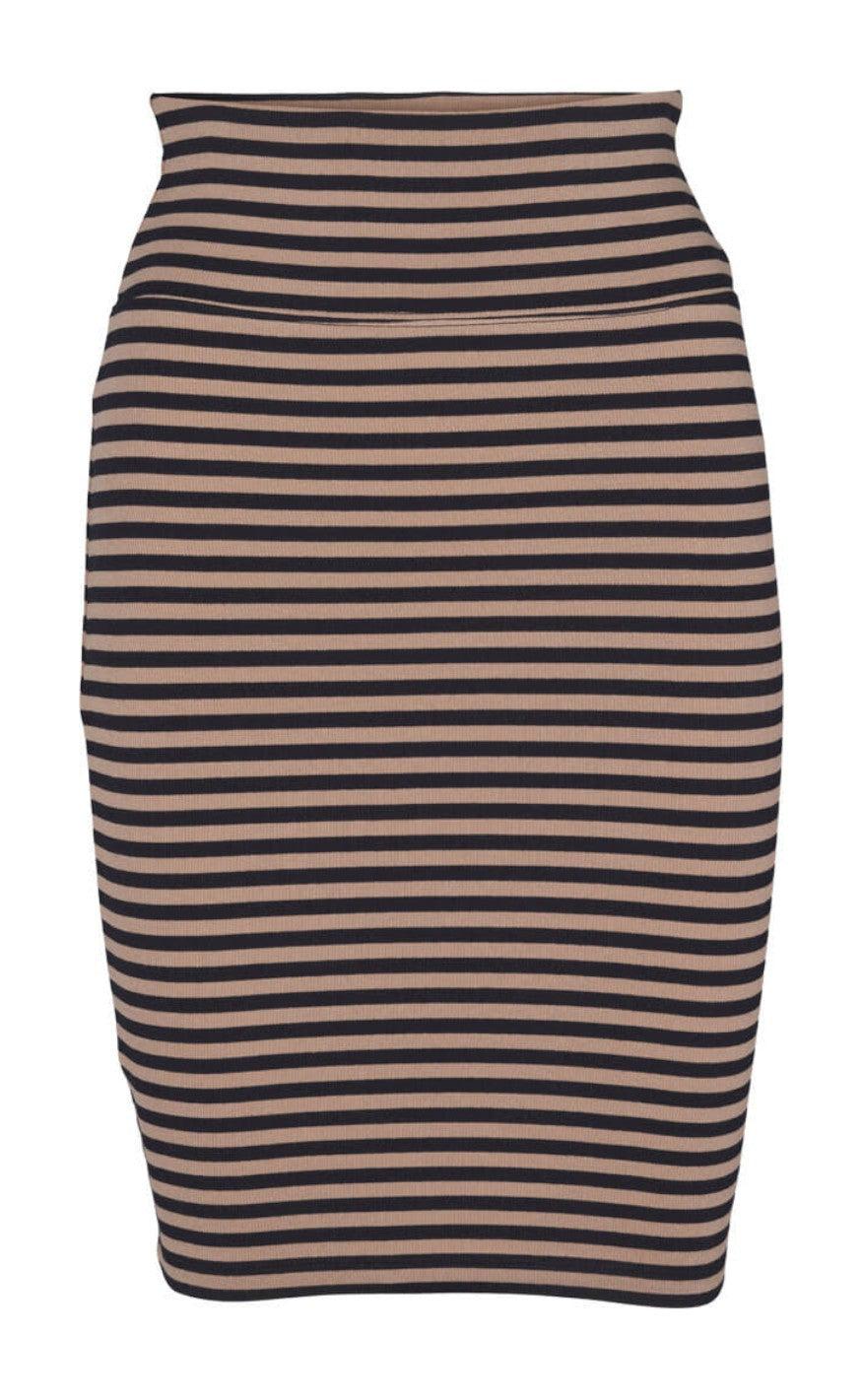 Basic Apparel Nederdel Ludmilla Black Amphora