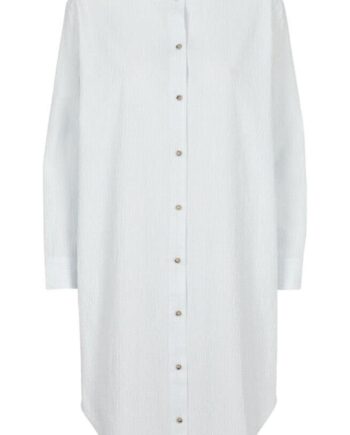 Basic Apparel Skjortekjole Vilde Cashmere Blue