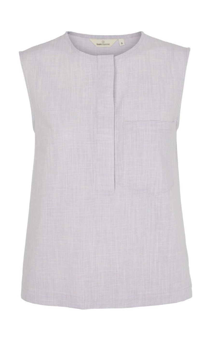 Basic Apparel Top Vicki Purple Heather