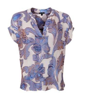 Black Colour Bluse Kenzie Ss Blue