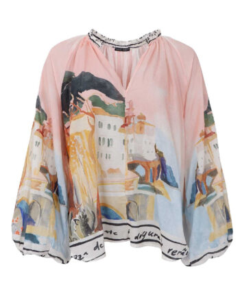 Black Colour Bluse Riviera Rose