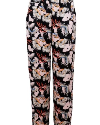 Black Colour Bukser Tyler Rose
