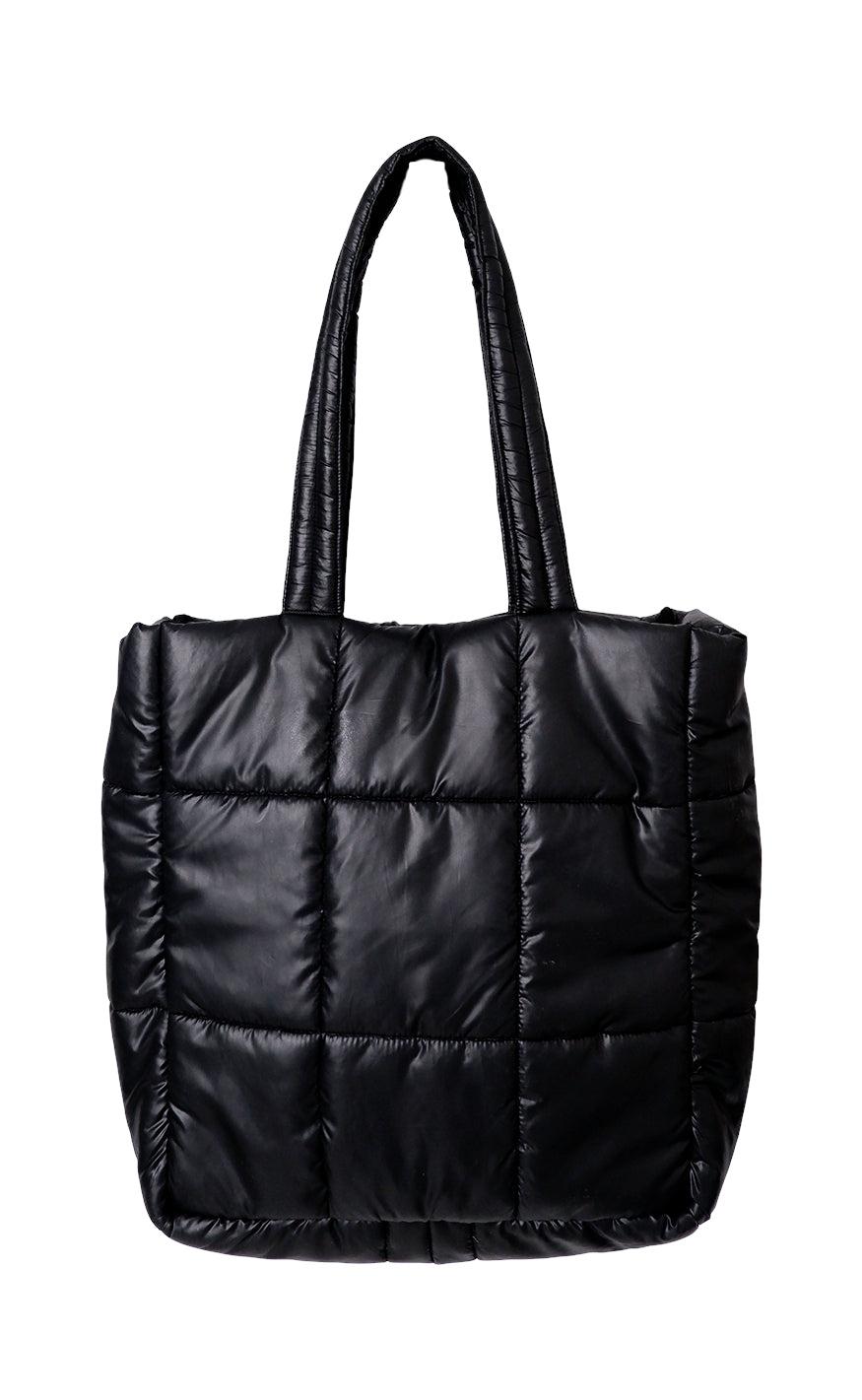 Black Colour Shopper Lucky Black