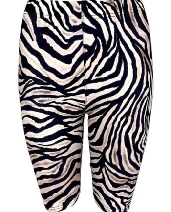 Black Colour Shorts Zoil Zebra Tight Zebra