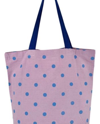 Black Colour Taske   Shopper Becca Lavender Rose Dot