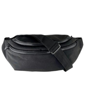 Black Colour Taske Vada Matte Nylon Black
