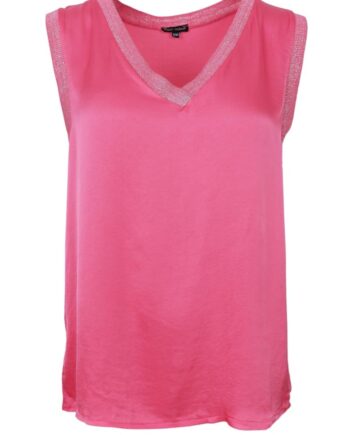 Black Colour Top Mabel Warm Pink