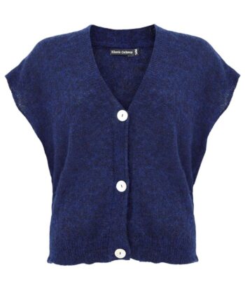 Black Colour Vest Dell Navy