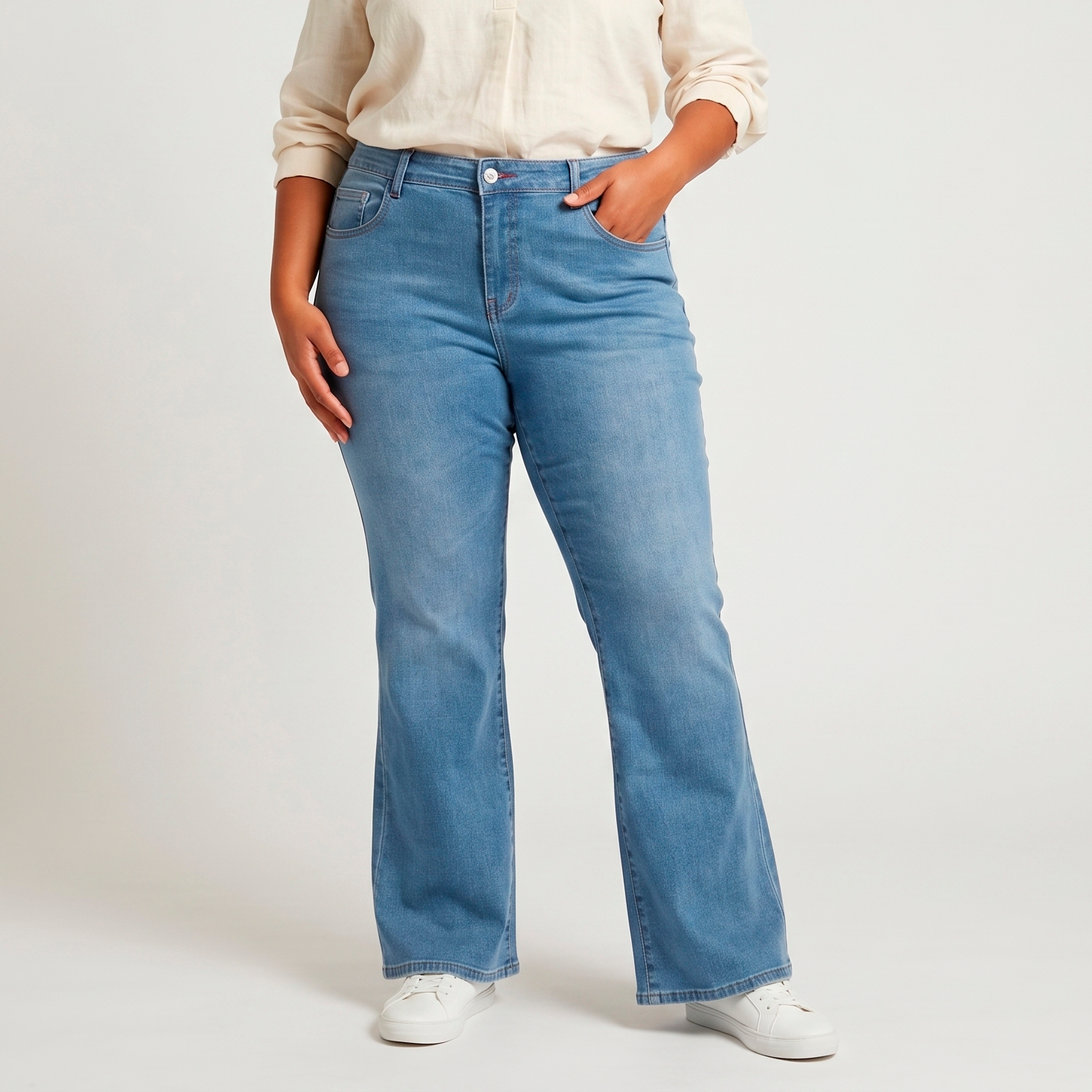 Bs Jeans Mille Dame Jeans Stretch Denim 46
