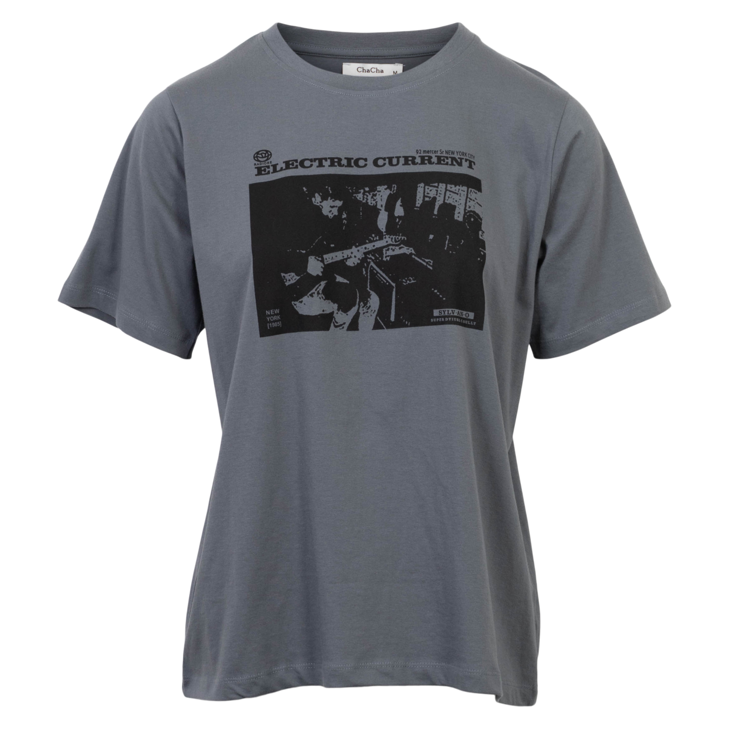 Chacha Dame -shirt Grey