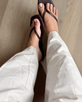 Chosen Flip Flops Chris  Dark Maroon