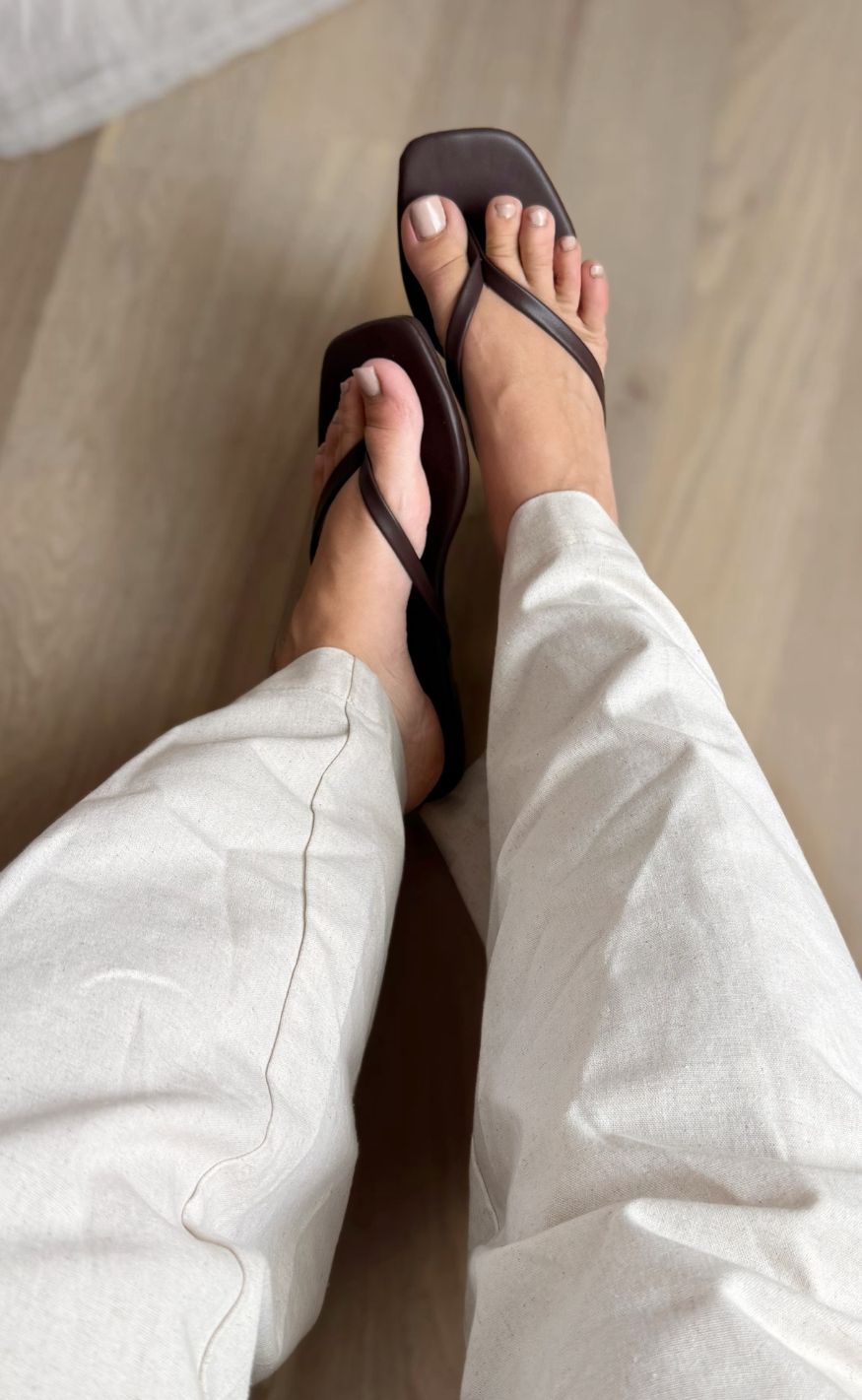Chosen Flip Flops Chris  Dark Maroon