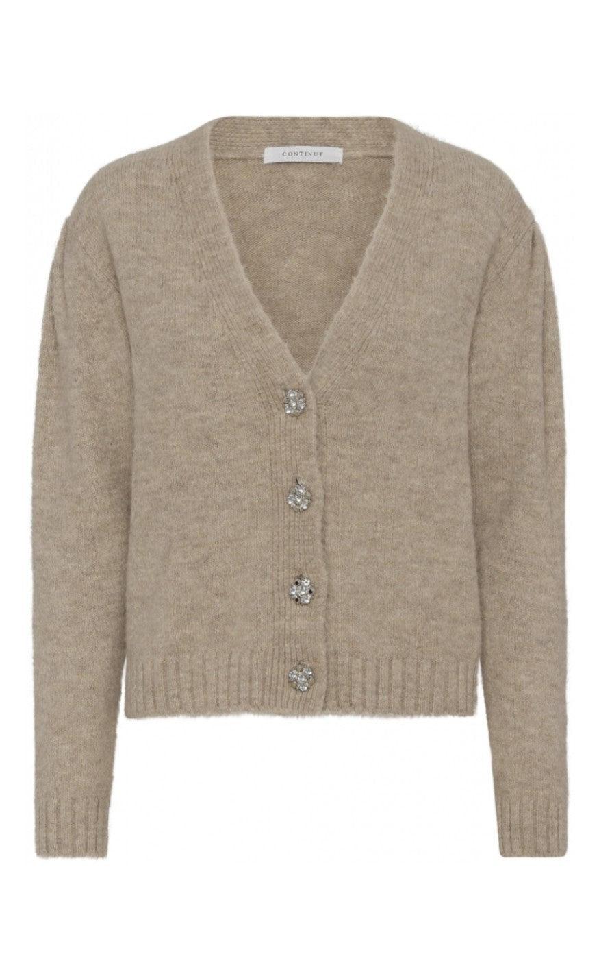 Continue Cardigan Trille Sand