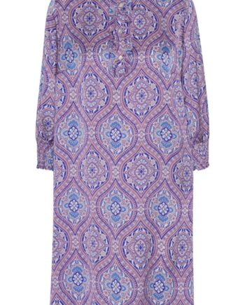 Continue Kjole Carol Blue Paisley