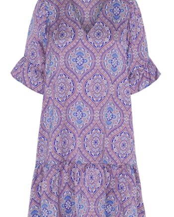 Continue Kjole Thyra Blue Paisley